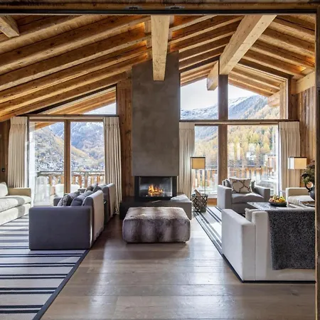 בקתה Vispastrasse Chalet צרמט